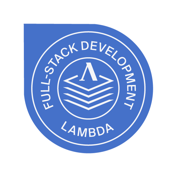 Lambda School Full Stack Web Development Badge