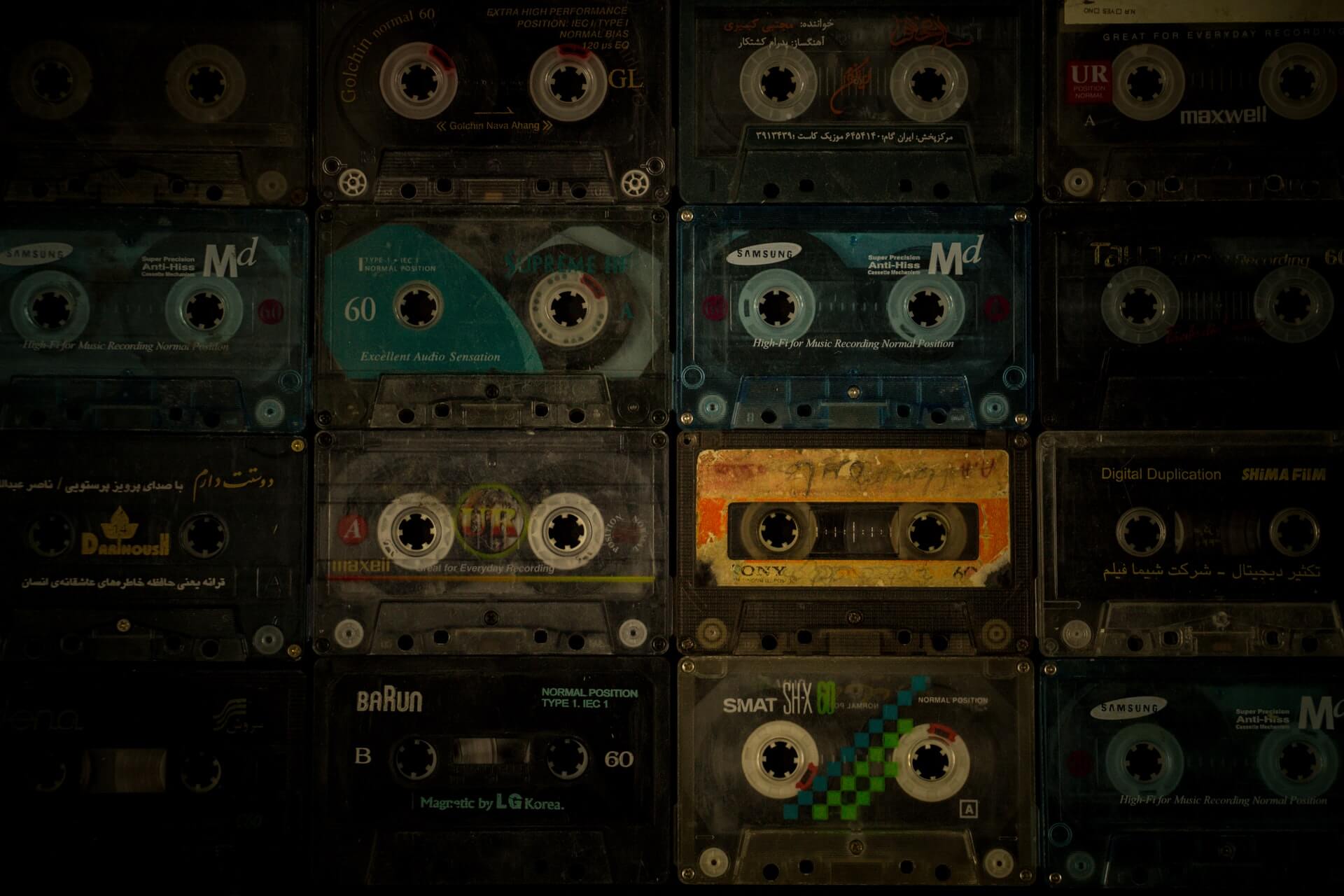 cassettes